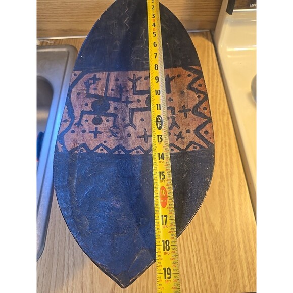 Brazillian Wooden Handcarved Headrest/Pillow - Picture 9 of 10